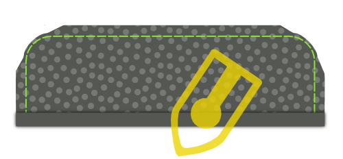 Press back seam allowance