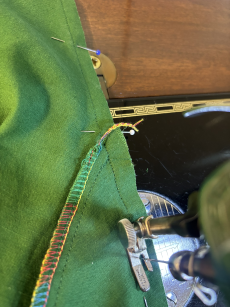 Sew the inside seam