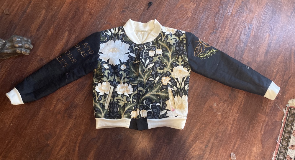 The plackets should look like this from the front