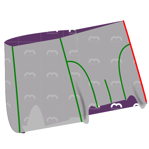 Join the second side to the fronts